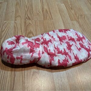 Top Paw pink camo puffer pet‎ dog coat